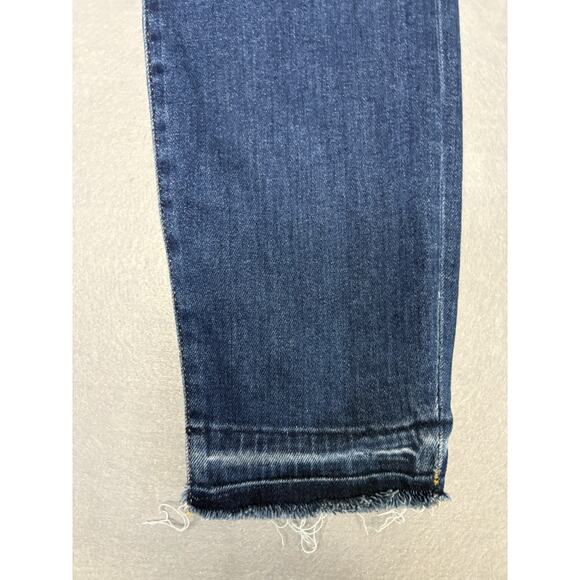 VINEYARD VINES Jamie Jeans Skinny Released Hem-Size 29 Dark Wash - Picture 4 of 11